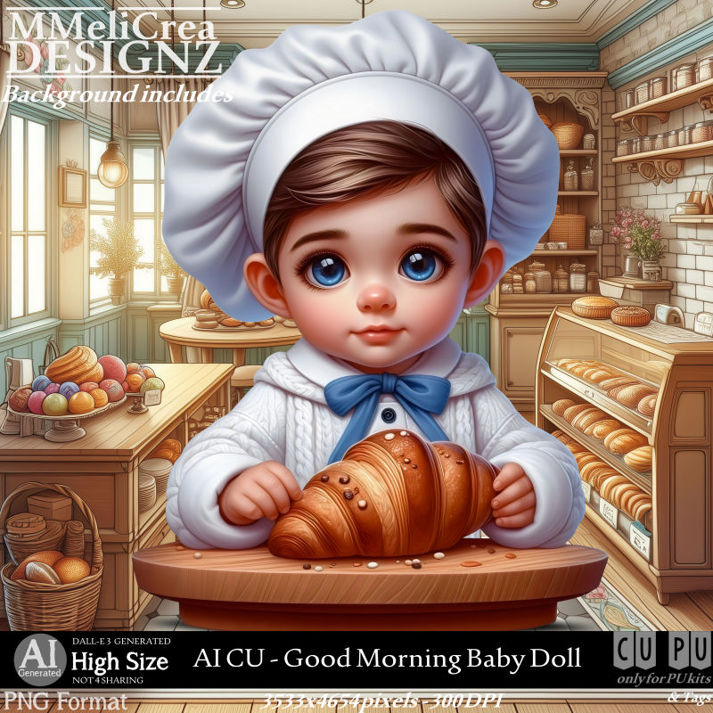 (image for) AI - CU Good Morning Baby Doll (CU4PU/PNG)